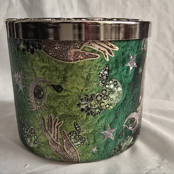 Candy Apple Cauldron 3 Wick Candle by Bath & Body Works Lenticular Effect Lid - Picture 7 of 11